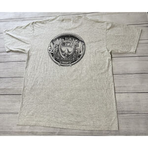 Vintage 90s Juniperus Scopulorum Sunset Car Graphic T Shirt Size XL JERZEES Tag